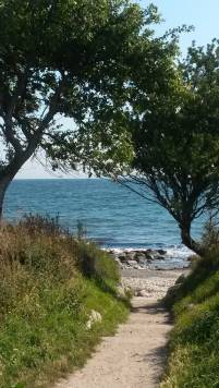 Strandgang zum Naturstrand Staberhuk